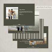 "In the Highest" - Holiday Cards in Olive by Heather Cairl - Back of Card Options