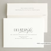 "In the Highest" - Holiday Cards in Olive by Heather Cairl - FREE Recipient Addressing