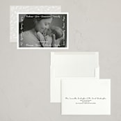 "Faith, community and love" - Holiday Cards in Snow by N. - Assembled