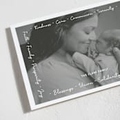 "Faith, community and love" - Holiday Cards in Snow by N. - Detail