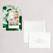 "Blithely" - Holiday Cards in Shamrock by Alaina Cherup - Assembled