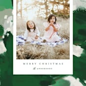 "Blithely" - Holiday Cards in Shamrock by Alaina Cherup - Detail