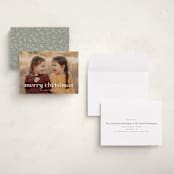 "Quartz" - Holiday Cards in Blizzard by Wildfield Paper Co - Assembled