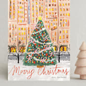 "city christmas tree" - Holiday Cards in Cornucopia by Cass Loh - Front