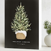 "dengaku" - Holiday Cards in Noir by chocomocacino - Folded Card