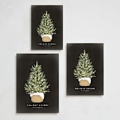 "dengaku" - Holiday Cards in Noir by chocomocacino - Formats Available