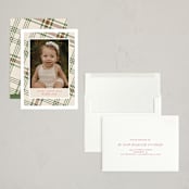 "Tartan Plaid" - Holiday Cards in Christmas Morning by Megan Cash - Assembled