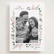 "Always Merry" - Holiday Cards in Candy Cane by Susan Moyal - Front