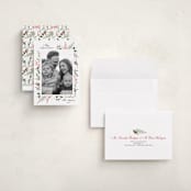 "Always Merry" - Holiday Cards in Candy Cane by Susan Moyal - Assembled
