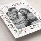 "Always Merry" - Holiday Cards in Candy Cane by Susan Moyal - Detail