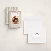 "Holiday Wrap" - Holiday Cards in Moss by Chris Griffith - Assembled