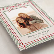 "Holiday Wrap" - Holiday Cards in Moss by Chris Griffith - Detail
