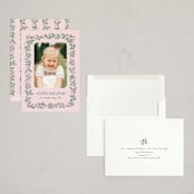 "Sketched Holly" - Holiday Cards in Candy by frau brandt - Assembled