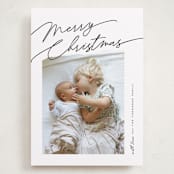 "Elements" - Holiday Cards in Coal by Pixel and Hank - Front