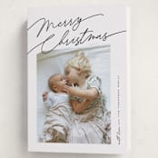 "Elements" - Holiday Cards in Coal by Pixel and Hank - Folded Card