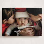 "Allium" - Holiday Cards in Snow by Deynaaz Daraei - Front