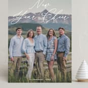 "Modern Traditionalist" - Holiday Cards in Winter by Morgan Kendall - Front