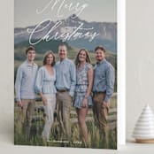 "Modern Traditionalist" - Holiday Cards in Winter by Morgan Kendall - Folded Card