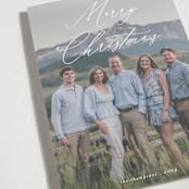 "Modern Traditionalist" - Holiday Cards in Winter by Morgan Kendall - Detail