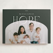 "Hope" - Holiday Cards in Fir by Blustery August - Front