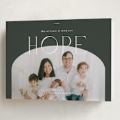 "Hope" - Holiday Cards in Fir by Blustery August - Folded Card