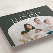 "Hope" - Holiday Cards in Fir by Blustery August - Detail