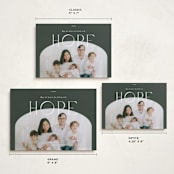 "Hope" - Holiday Cards in Fir by Blustery August - Formats Available