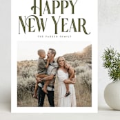 "Darcy" - Holiday Cards in Snow by Robert and Stella - Front