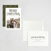 "Darcy" - Holiday Cards in Snow by Robert and Stella - Assembled