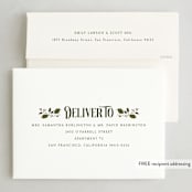 "Darcy" - Holiday Cards in Snow by Robert and Stella - FREE Recipient Addressing