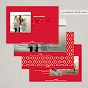 "So Very Merry Script" - Holiday Cards in Santa Suit by Kristen Magee - Back of Card Options