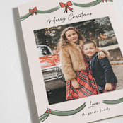 "Merry Mantle" - Holiday Cards in Cider by Ashley Iwafuchi - Detail