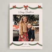 "Merry Mantle" - Holiday Cards in Cider by Ashley Iwafuchi - Full Design