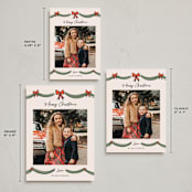 "Merry Mantle" - Holiday Cards in Cider by Ashley Iwafuchi - Formats Available