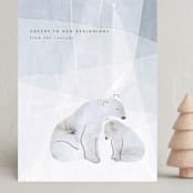 "On Ice" - Holiday Cards in Snow by Tamara Hilje - Front