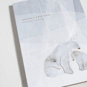 "On Ice" - Holiday Cards in Snow by Tamara Hilje - Detail