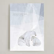 "On Ice" - Holiday Cards in Snow by Tamara Hilje - Full Design