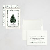 "Decorated Christmas" - Holiday Cards in Frost by Susan Moyal - Assembled
