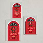 "Holiday Move" - Holiday Cards in Poinsettia by Erica Krystek - Formats Available