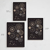 "fancy fireworks" - Holiday Cards in Midnight by Kamala Nahas - Formats Available