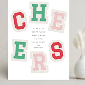 "Cheer leader" - Holiday Cards in Festive by Lea Delaveris - Front