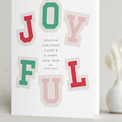 "Cheer leader" - Holiday Cards in Festive by Lea Delaveris - Folded Card