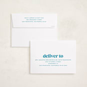 "here we go!" - Holiday Cards in Snow by Kristie Kern - FREE Recipient Addressing