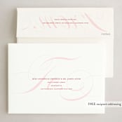 "Swashes" - Holiday Cards in Mulled Wine by Ellis - FREE Recipient Addressing