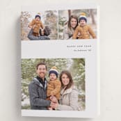 "enlighten" - Holiday Cards in Cotton by Carolyn Nicks - Folded Card