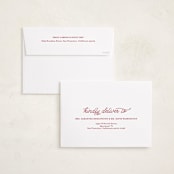 "What A Wonderful Life" - Holiday Cards in Snowflake by Leah Ragain - FREE Recipient Addressing