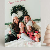 "Little Note" - Holiday Cards in Holly by Jessie Steury - Front