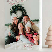 "Little Note" - Holiday Cards in Holly by Jessie Steury - Folded Card