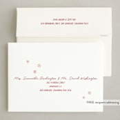 "Little Note" - Holiday Cards in Holly by Jessie Steury - FREE Recipient Addressing