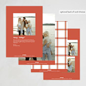 "Unleashed" - Holiday Cards in Snow by Annie Holmquist - Back of Card Options
